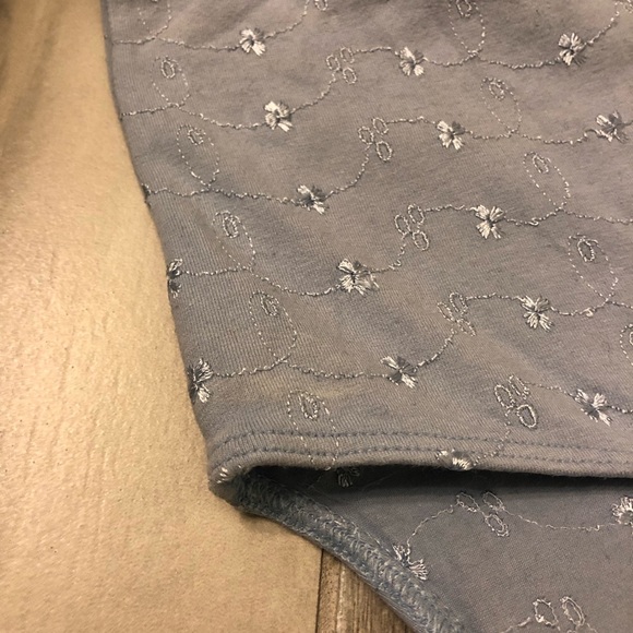 VTG Liz & Co. Blue Bodysuit Size M - Picture 7 of 7